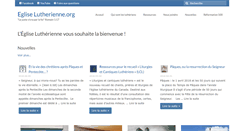 Desktop Screenshot of egliselutherienne.org